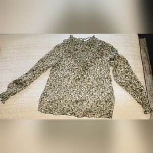 (never worn) ZARA Floral Ruffled Women's Top
